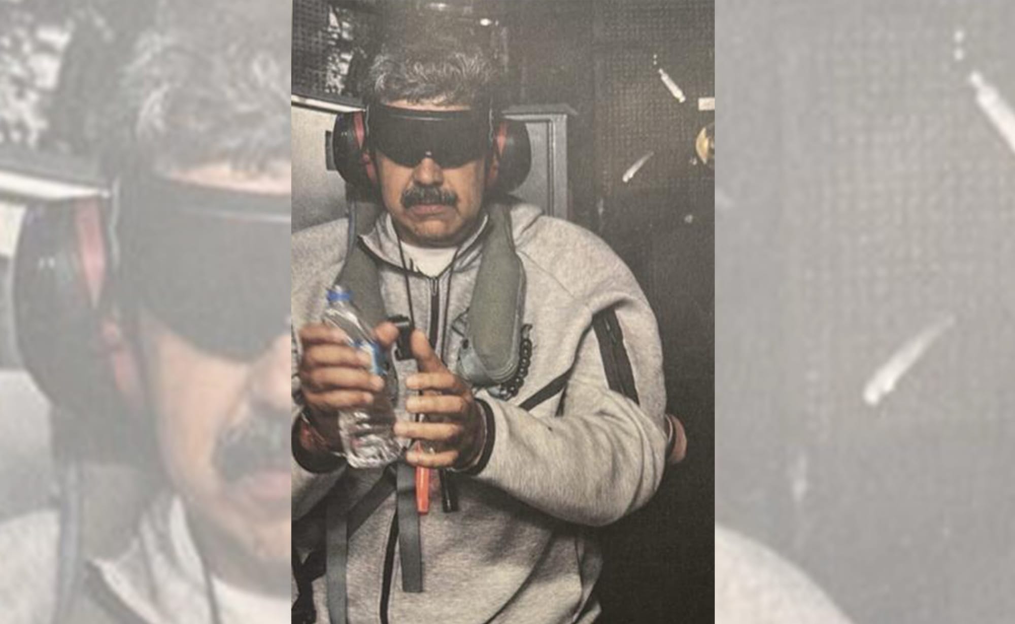 Trump divulga primeira foto de Maduro após captura na Venezuela