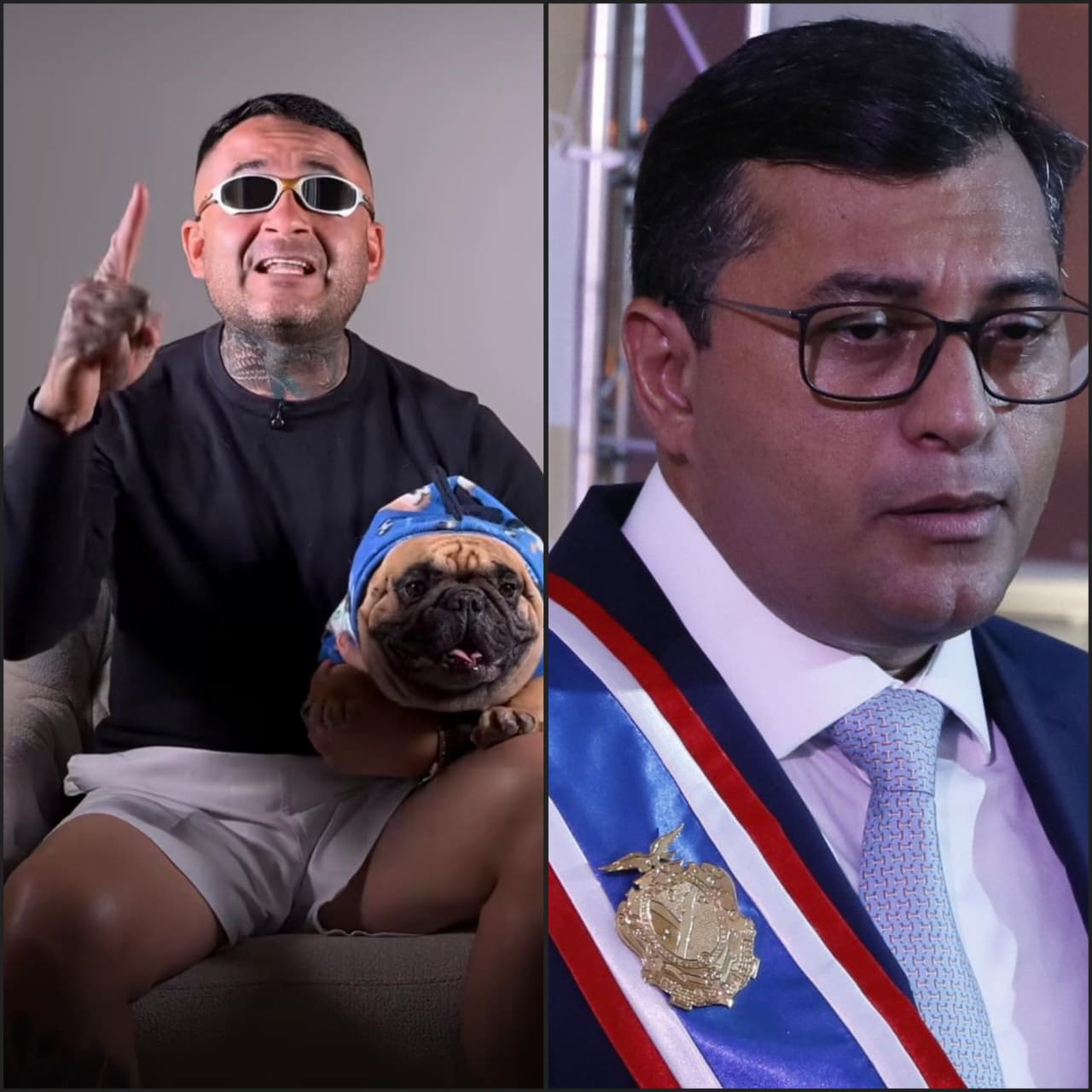 Salazar coloca seu cão para rivalizar contra Wilson Lima ao Senado