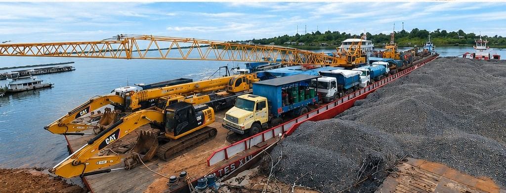 TEFÉ ENTRA PARA A HISTÓRIA: COMEÇA A CONSTRUÇÃO DA PONTE DO ABIAL, MARCO DO DESENVOLVIMENTO DO MUNICÍPIO