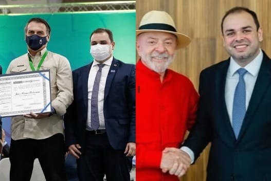 Após ser rejeitado por Bolsonaro, Roberto Cidade pede pra tirar foto com Lula