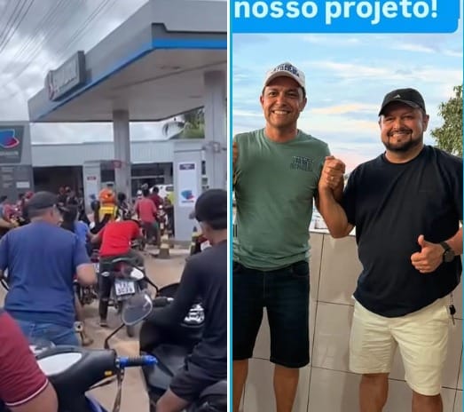 SOB SUSPEITA: Toco Santana aditiva contrato milionário de combustível com empresa de Nova Olinda do Norte e acende alerta sobre elo com ex-prefeito Adenilson Reis