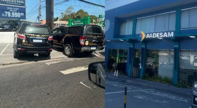 Policia Federal faz buscas no prédio da AADESAM