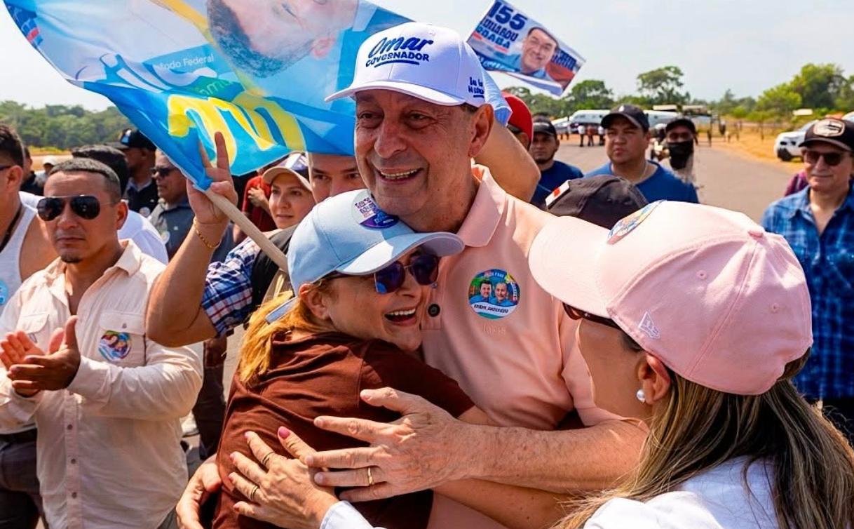 Em dois dias consecutivos, institutos nacionais confirmam Omar Aziz na liderança da disputa pelo Governo do Amazonas